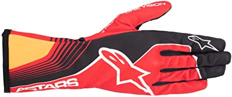 Alpinestars Handschuh Tech 1K Race V2 Future rot/schw/orange (L)