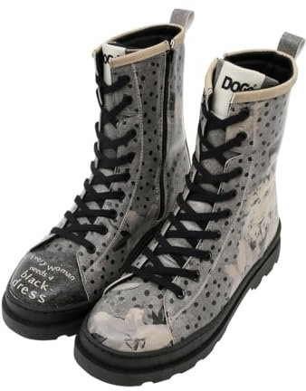 DOGO Damen Gisele Fashion Boot, grau, 40 EU