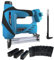 2 in 1 Nail Gun with 1/5'' Narrow Crown Staples and 18G Nails 800 pcs, Nail Gun for Jovant 20V Battery (No Battery), Brad Nailer for Home Improvement & DIY, 800pcs Staples/Nails (Tools Only) Material