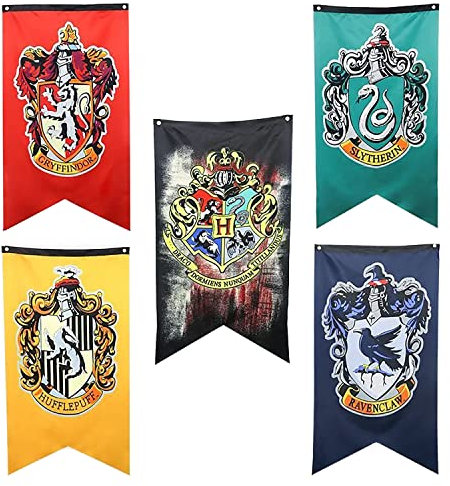 DACHENG Harry HP Potter Party Poster Gry-Ffindor Flagge 49 * 27.5 Inch