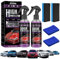 2 Pcs Revêtement en Céramique De Voiture，High Protection 3in1 Spray，Spray de revêtement rapide 3 en 1 high Protection，Auto Coating Spray pour La Protection De La Voiture (2)