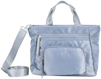 Gerry Weber - echoes edition Handtasche für Damen, 29x25x13 cm, aus Polyester in Hellblau