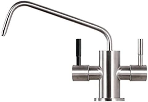 Trinkwasserfilter-Wasserhahn, Gebürstet, 360 Drehbar, Passend Für Trinkwasserfiltersysteme, Umkehrosmose-Küchenspülen-Wasserhahn-D,C