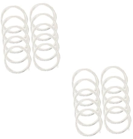 ibasenice 20paquetes Cuerdas De Guitarra Acústica De Nylon Revestidas Para Guitarra Clásica Cuerdas De Repuesto Para Músicos