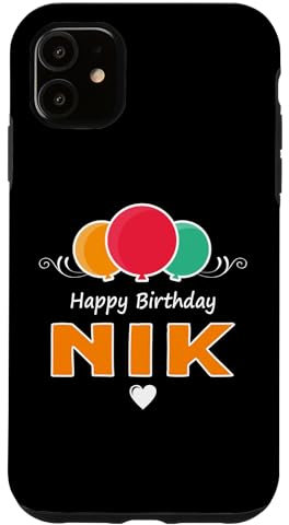 Hülle für iPhone 11 Alles Gute zum Geburtstag Spruch Nik