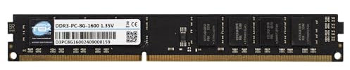 SIMPLETEK - Módulo memoria RAM 8 GB DDR3L 1600 MHz 1,35 V Banco DIMM ordenador de sobremesa PC