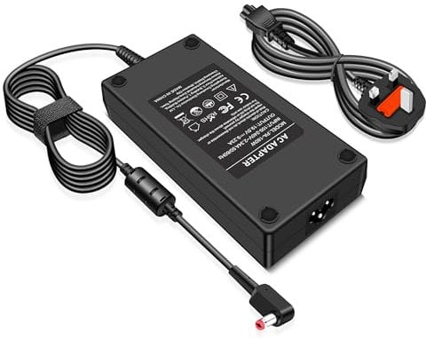 180W Charger Fit for Acer Aspire 7 A717-71G, Nitro 5 7 AN515-51 AN515-55 AN517-51 AN715-52 AZ3-715-UR51 Predator Helios 300 PH317-54 PH317-55 G3-571 G3-572 Triton 300 500 PT314-51 PT315-52