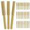 Agwuoetr 30Pcs Diamond Chainsaw Sharpener Electric Chain Grinder 3 Size Chainsaw Sharpener Bits, for Chain Saw, (5/32inch, 3/16inch, 7/32inch)