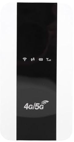Garsent Hotspot WiFi, Router da Viaggio Portatile 4G 5G WiFi Hotspot con Slot SIM Card, Supporta 150 Mbps, 10 Dispositivi di connettività, Hotspot (Versione USA)