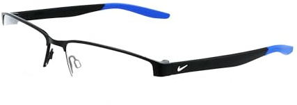 NIKE 8138 N Satin black/racer blue 56/16/140 Herren Brillen