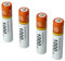 vhbw 4 x AAA, Micro, R3, HR03 Akku 1000mAh kompatibel mit Siemens Gigaset Duo, C300a, C300a Duo, C300a Trio, C300h, C380, C385, C385 Duo, C455