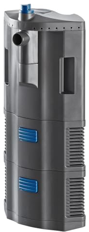 Oase BioPlus 100 - Integrated Internal Aquarium Filter With 3-Step Filtration, Adjustable Diffuser Nozzles, and EasyClean Mechanism - 500 Litre/Hour Pump - For Tanks Up to 100 Litres
