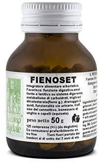 FIENOSET Fieno Greco Composto 125 compresse Prodotto Italiano Made In Italy