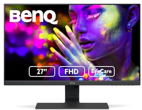 Benq GW2780 Pantalla para PC 68,6 cm (27) Full HD LED Plana Negro - Monitor (68,6 cm (27), 1920 x 1080 Pixeles, Full HD, LCD, 5 ms, Negro)