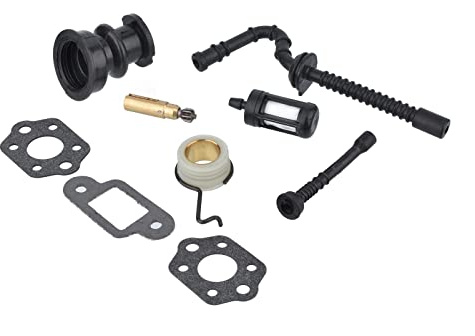 Intake Manifold Boot Oil Pump Worm Gear Fuel Oil Hose Filter Kit for STIHL 025 023 021 MS250 MS230 MS210 Chainsaw Parts