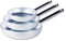 Agnelli Set 3 PZ Padella Professionale Saltare 30-34-38 CM in Alluminio