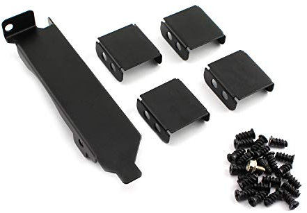 Maxmoral 1-Pack 3 Slots Fan Mount Rack PCI Slot Bracket for Video Card DIY Support 8cm 9cm Fan Computer Radiator Holder
