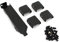 Maxmoral 1-Pack 3 Slots Fan Mount Rack PCI Slot Bracket for Video Card DIY Support 8cm 9cm Fan Computer Radiator Holder