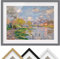 Bild mit Rahmen - Claude Monet - Seine - Rahmenfarbe Grau, 50 x 70 cm