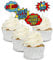Father's Day Comic Book Signs - Cupcake Toppers - 12pk - Decoration Picks