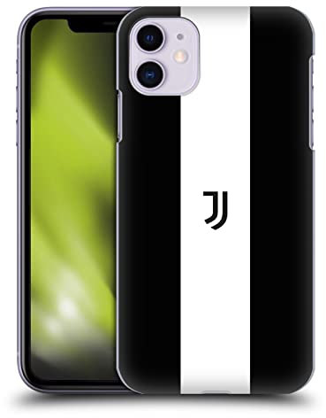 Head Case Designs Offizielle Juventus Football Club Breite Weisse Streifen Lifestyle 2 Harte Rueckseiten Handyhülle Hülle Huelle kompatibel mit Apple iPhone 11