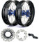 TARAZON 3,5 X 17 5,0 X 17 Supermoto Radsatz Felgen Radnabe Bremsscheiben Bremssatteladapter für SX SXS SXF EXC XC 125-530