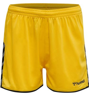 hummel Authentic Poly Short Damen F9001 gelbschwarz, S Damen