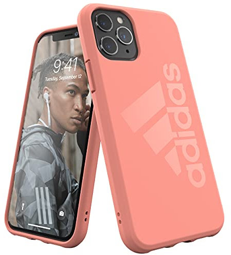 adidas Kompatible mit iPhone 11 Pro Handyhülle, Sports Eco Friendly Bio Hülle, Komplett Schützende Handyhülle, Rosa