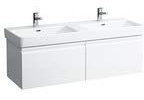 Laufen Pro S Waschtischunterschrank 2 Schubladen, 2 Innenschubladen, zu Waschtisch 814968, 1260x450x390, Farbe: Snow (weiß matt) - H4835720964631