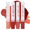 Sonew 4 Stück Lippenstift Pack Set, Retro Zigarettenform Matt Langlebig Unfading Lippenstift Wasserfest, Schmierfest, Make up Kosmetik, Präfekt