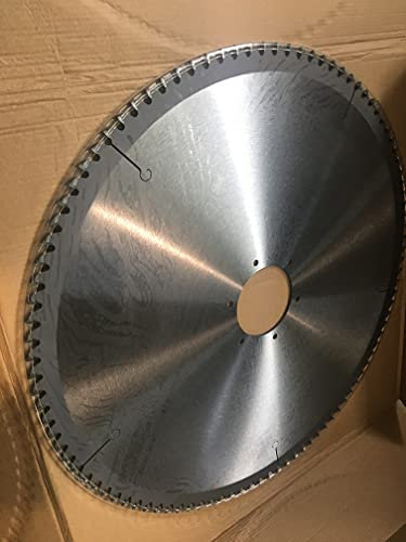 HM Kreissägeblatt Ø 500 100 Zähne Holz Aluminium Metall Alu Sägeblatt Kunststoff für Doppelgehrungssäge Wegoma,