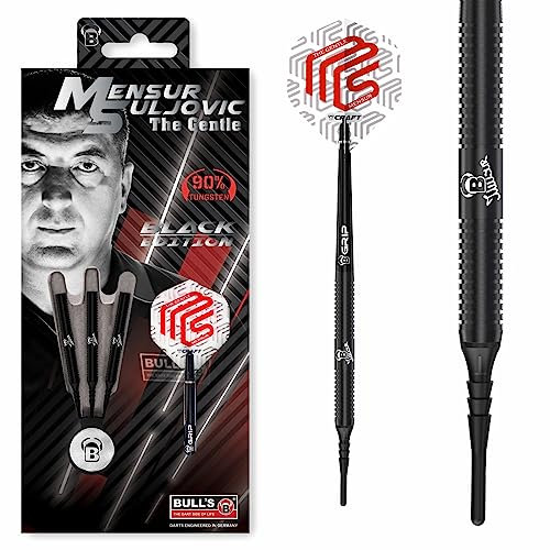 BULL'S Suljovic BE Dart, Silber, 18 g