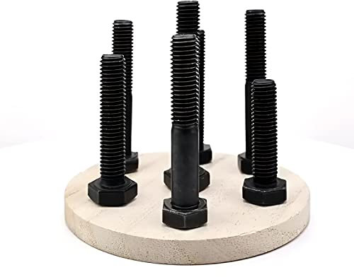 moaupr [M5-M24] Sechskantschrauben 12,9 Grad Hoch -Strahl -Sechseckschraube Exterior Ultra -Longer Bolzen von ganzen Zähnen