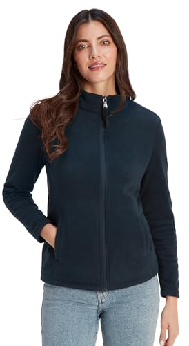 TOG24 Revive Damen Fleecejacke Dünn Leicht Outdoor Fleecejacken Mit Full-Zip Warm Winterjacke Antistatische Sweatjacke Für Wandern Sport Laufen