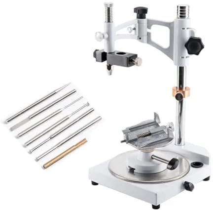 Bceer Dental Lab Surveyor Visualizer Verstellbare Quadratische Basis Parallele Beobachtung Mit Werkzeug- Und Handkofferhalterung