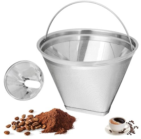 Filtros de café Acero inoxidable, Cocinar y hornear›Café, té y espress›Repuestos de cafetera›Filtros de café›Filtros reutilizables