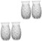 Cabilock 4 Stück Weinglas Gläser Saftbecher Multifunktionaler Weinbecher Becher Trinken Weinbecher Für Den Haushalt Ananas Tasse Tiki-brille Vintage Glaswaren Whiskybecher Für Den Haushalt