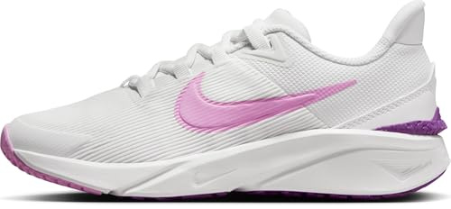 Nike Laufschuh Nike Star Runner 4 Laufschuh Für Ältere Kinder, Summit White/Beyond Pink-Viotech, DX7615-103, 36 EU (4Y US)