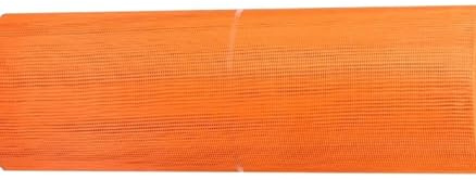 Treillis pour enduits et plâtrage, Tailles multiples multicolores de tissu plâtre résistant alcalin maille renfort fibre verre(Orange,200mx0.3cm)
