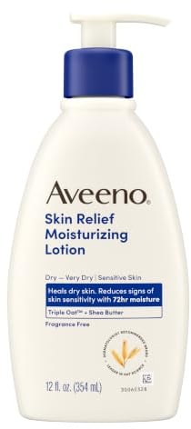 Aveeno Aveeno Active Naturals Skin Relief Moisturizing Lotion Fragrance Free, 12 oz