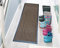 TrendMakers Hardwearing Heavy Duty PVC Edge Pile Top Rubber Barrier Mat Entrance Door Kitchen Floor Runners Mats Rugs | 60cm x 180cm | Beige/Black | POLYPROPYLENE PILE