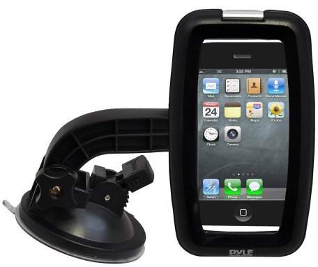 Pyle PSIC55 Ultimate Protection Waterproof Universal Sport Case for iPhone 4/4s/iPod Touch/Android/Smartphone/Portable Device - Black