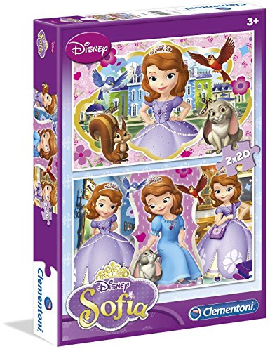Sofia die Erste - 2 x 20 Teile Puzzle (Clementoni 07016)