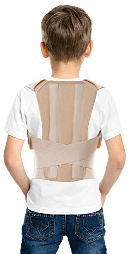 TOROS-GROUP Geradehalter Haltungskorrektur schulter für Kindern- Small - Beige