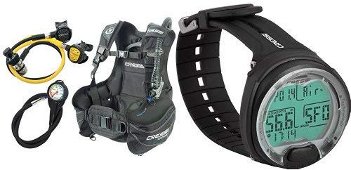 Cressi Start Scuba Set DIN + Cressi Leonardo - Ordinateur de Plongée