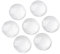 50 Glas Cabochons klar rund 12mm Glascabochons durchsichtig Rückseite flach Kuppel transparent (12mm)