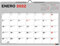 Miquelrius - Wandkalender 2021-2022 - 18 Monate (Juli 2021 - Dezember 2022), Größe A3, 42 x 29,6 cm, Basic.