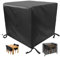 MEEYI Housses pour mobilier de Jardin Housse de Protection pour Table de Jardin 110x110x85cm Housse Table à bache Salon Jardin Bas bache de Protection Exterieur imperméable