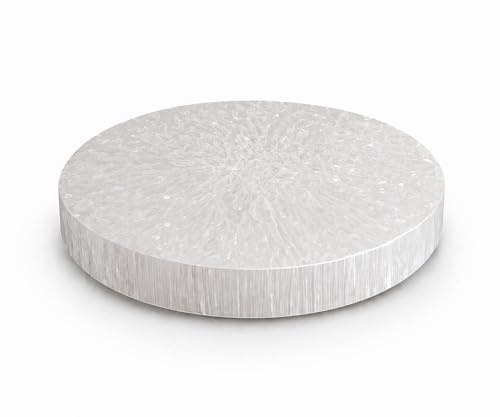 GSG Selenite Charging Disc in Various Sizes Selenite Crystal Plate Great for Home Decoration (15 cm)