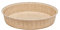 Ecopack stampi rotondi carta monouso per crostate, torte e quiche in carta antiaderente, adatti al forno max a 220°C, misure cm 16x3, color naturale, 4 pezzi